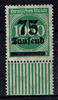 Deutsches Reich 75 Tsd Mark Deutsches Reich, Mi.-Nr. 288I WUR "Freimarken: Marken und Ziffern im Rechteck" -