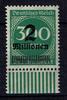 Deutsches Reich 2 Millionen Mark Deutsches Reich, Mi.-Nr. 310A WUR "Freimarken: Marken, Ziffern im Rechteck" -