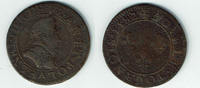 Frankreich Double Tournois Frankreich 1582, Heinrich III., siehe Scan -