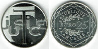 Frankreich 25 Euro 25 Euro Silbergedenkmünze, Gerechtigkeit (justice), Beispielabbildung -