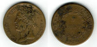 Frankreich - Französische Kolonien 5 Centimes Französische Kolonien 1825 A, Karl X. (Charles X.), Erhaltung siehe Scan! -