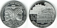 Österreich 10 Euro Österreich, 10 Euro, Wiedereröffnung Burgtheater und Oper, mit Etui/Zertifikat -