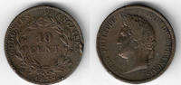 Frankreich - Französische Kolonien 5 Centimes Französische Kolonien 1839, Louis Philippe I., Erhaltung siehe Scan! -