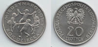 Polen 20 Zloty Polen 1979, 20 Zloty Jahr des Kindes, Erhaltung siehe Scan! -