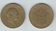 Dänemark 2 Kroner Kursmünze 2 Kronen 1947, Friedrich IX., siehe Scan -