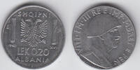 Albanien 0,2 Leke Albanien, 0,2 Leke 1940, Vittorio Emanuele III., siehe Scan -