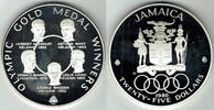 Jamaica 25 Dollars Jamaica, Olympische Spiele 1980, Goldmedaillengewinner, siehe Scan -