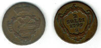 Haus Habsburg - Italien-Görz 2 Soldo Görz, Franz Joseph I., 2 Soldo 1799 , Lombardei - Venetien -