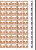 Saarland Kat.Nr. 402/03 kpl. im Bogen mit F-Nr. 2 - Kat.Wert 100,- -