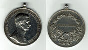 Haus Habsburg - Österreich-Ungarn Silber-Medaille Tapferkeitsmedaille 1. Klasse, Karl von Österreich FORTITVDINI, siehe Scan -