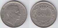 Rumänien 100 Lei Romania - Kursmünze 100 Lei, Karl II., Erhaltung siehe Scan -