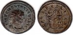 Antike - Römische Kaiserzeit B-Antoninian B-Antoninian des Tacitus, Viktoria u. Kaiser, SPES PVBLICA!