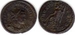 Antike - Römische Kaiserzeit AE-Antoninian AE-Antoninian des Galerius, Rv.: sitzende Providentia, PROVIDENT DEOR / II
