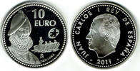 Spanien 10 Euro Spanien 2011, 10 Euro, Francisco de Orellana, Erhaltung siehe Scan -