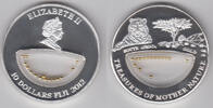 Fiji - Fidschi Inseln 10 Dollars Fiji 10 Dollars Silber 2012, Schätze der Erde, PP -