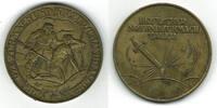 Weimarer Republik Not- und Schmachtaler Weimar, Medaille Not- und Schmachtaler, Bronze, Erhaltung wie Scan! -