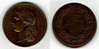 Frankreich - 3. Republik Bronze-Medaille Bronzemedaille zur Weltausstellung Paris 1878, siehe Scan -