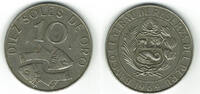 Peru 10 Soles 1969 10 Soles, Erhaltung wie Scan! sehr schön 4,00 EUR Differenzbesteuert nach §25a UStG zzgl. 6,00 EUR Versand