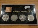 Deutsche Demokratische Republik 4 x 5 Mark DDR, Themensatz 4 x 5 Mark 750 Jahre Berlin 1987 in Original-Plastikblister -