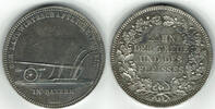 Deutsches Kaiserreich - Bayern Silbermedaille Landwirtschaftlicher Verein in Bayern - Lohn der Treue und des Fleißes -