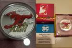 Niue 2 Dollars 1 Unze, DC - The Flash, Justice League, teilcoloriert -