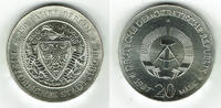 Deutsche Demokratische Republik 20 Mark DDR, Gedenkmünze 20 Mark Stadtsiegel Berlin - 750 Jahre Berlin, siehe Scan! -