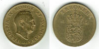 Dänemark 2 Kroner Kursmünze 2 Kronen 1954, Christian X., siehe Scan -