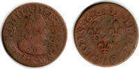 Frankreich Denier Tournois 1610 Frankreich 1610, Denier Tournois, Ludwig... 10,00 EUR Differenzbesteuert nach §25a UStG zzgl. 6,00 EUR Versand