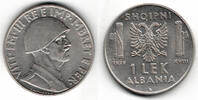 Albanien 1 Lek Albanien, 1 Lek 1939, Vittorio Emanuele III., siehe Scan -