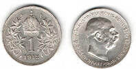 Österreich 1 Krone Kursmünze 1 Krone 1912, Franz Josef I., siehe Scan -