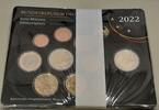 BRD 5 x 5,88 € Kursmünzensatz BRD Jahrgang 2022 komplett (A, D, F, G, J), Stgl -