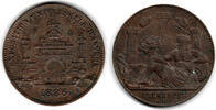 Belgien Bronzemedaille Belgien, Medaille, Weltausstellung 1885 Anvers - Antwerpen Erhaltung siehe Scan! -