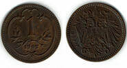 Haus Habsburg - Österreich 1 Heller Franz Joseph I., 1 Heller 1902 -