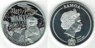 Samoa Half Dollar Samoa, Halber Dollars, Harry Potter - Bellatrix Lestrange, versilbert, coloriert -