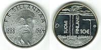Finnland 10 Euro Finnland 2013, 10 Euro, Sillanpää, nur mit Kapsel -
