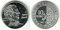 Belgien 10 Euro Belgien, Hugo Claus, PP, in Kapsel -