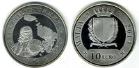 Malta 10 Euro Malta 10 Euro 2013,, F. Emamanuel Pinto, Silber, nur mit Kapsel -