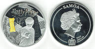 Samoa Half Dollar Samoa, Halber Dollars, Harry Potter - Neville Longbottom, versilbert, coloriert -