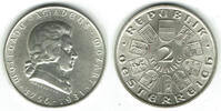 Österreich 2 Schilling Österreich, 2 Schilling 1931, Gedenkmünze Wolfgang Amadeus Mozart -