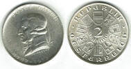 Österreich 2 Schilling Österreich, 2 Schilling 1932, Gedenkmünze Joseph Haydn -