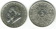 Österreich 2 Schilling Österreich, 2 Schilling 1929, Gedenkmünze Theodor Billroth, siehe Scan -
