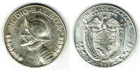 Panama 1/2 Balboa Panama 1968, 1/2 Balboa, Vasco Nunez de Balboa, siehe Scan -