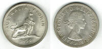 Australien Florin Australien, Kursmünze 1 Florin Silber, Elisabeth II., siehe Scan! -