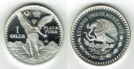 Mexiko 1 Unze Mexico 1990, 1 Unze Silber Libertad - Siegesgöttin -