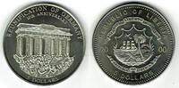 Liberia 5 Dollars Liberia, Gedenkmünze Deutsche Wiedervereinigung - Brandenburger Tor -