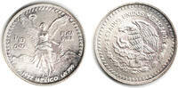 Mexiko 1/10 Unze Mexico 1992, 1/10 Unze Silber Libertad - Siegesgöttin, Stempelglanz, siehe Scan -