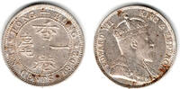 10 Cents 1902 Hongkong Hong Kong, 10 Cents 1902, Edward VII. sehr schön