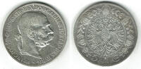 5 Kronen 1900 Österreich Kursmünze 5 Kronen 1900 sehr schön, kl. Kerbe