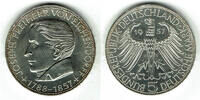 BRD 5 DM Deustchland, 5 DM 1957 J, Joseph Freiherr von Eichendorff, Erhaltung siehe Scan! -