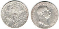 Österreich 1 Krone Kursmünze 1 Krone 1908, Regierungsjubiläum von Franz Josef I. -